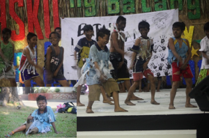 Jericho (inset) was a crowd favorite with his dancing prowess. Jericho (inset) was a crowd favorite with his dancing prowess.
