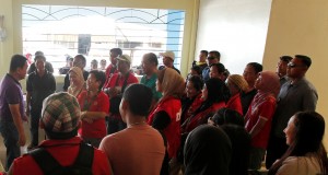 The Passenger Terminal Building in the Port of Jolo serves as a center that receives  displaced Filipinos from Sabah