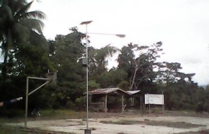 The solar-led streetlights serve as deterrent to crimes and “pangayaw”