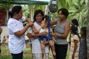 HEALTHY FAMILIES. One of the 4P conditions: Regular check-ups for children. DSWD