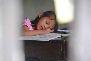 INVESTING IN HUMAN CAPITAL. The 4Ps rank education as one of the top concerns: It aims to help children stay in school, preparing them for a more productive and meaningful future. Photo by Ana Maria Raymundo