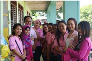 Volunteer teachers from different elementary and secondary schools in Zamboanga City.