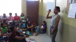 Ma. Crispina shares her testimony on how the program empowered her.