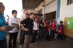 Sec. Soliman briefs representatives of international humanitarian organizations on the on-going relief work in Tacloban City.