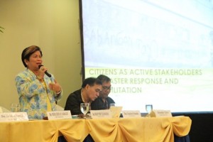 "Poverty in itself is a disaster", according to DSWD Secretary Corazon "Dinky" Juliano-Soliman, addressing the Central Visayas Local Chief Executives and representatives of civil society organizations and regional offices of national government agencies.