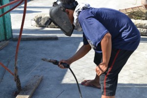 Jonel finds a new source of income from welding.