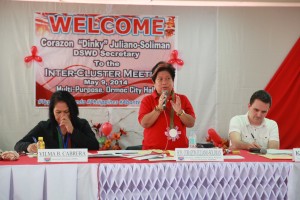 DSWD Secretary Corazon "Dinky" Juliano-Soliman talks about > how Kalahi-CIDSS not only helped build durable infrastructures, it > also helped make communities resilient as well.