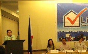 Undersecretary Florita Villar giving her opening remarks during the forum.