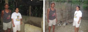 The Agcon couple was able to invest in a piggery/poultry business through the assistance provided by DSWD’s programs.