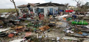 The debris of destruction caused by‘Yolanda’ littered the streets of Tacloban. Photo by European Pressphoto Agency/Francis Malasig