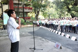 Jolly Quinto, President of Ube Harvester SEA-Kaunlaran Group in San Francisco, Quezon, narrates how DSWD's SLP helped their livelihood project.