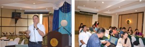 SMS Dir. Joel Espejo orients the information officers of Western Visayas on the different programs of DSWD.
