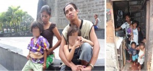 Simpson (L) and Dela Cruz(R) families joined the DSWD’s Family Camp in Batangas.