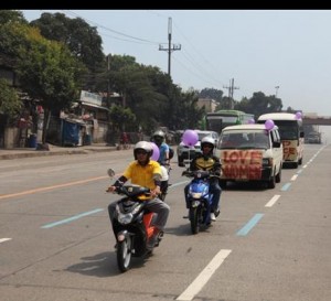 MOVE DSWD Chapter, led by its President Ricky Bunao, spearheaded a motorcade as part of the celebration of National Women’s Month.