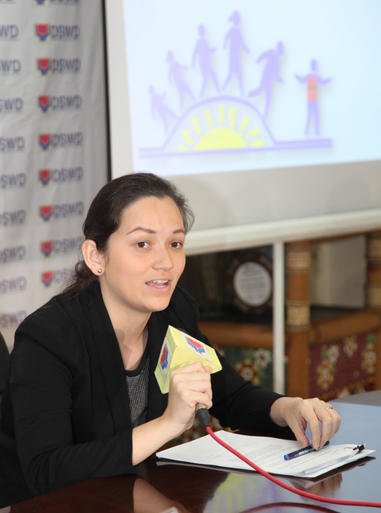 Dir. Georgina Ann Hernandez talks about the DSWD Sustainable Livelihood program.