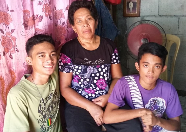 Merilyn Buhisan and her two teenage sons are among the millions of Pantawid Pamilya beneficiaries who continue to enjoy health care benefits under PhilHealth.