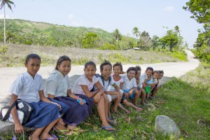 The Agta Tagbangon-Simaron in Sitio Banaw, Brgy. Caranday in Baao, Camarines Sur is one of the 179 household beneficiaries of the 1.19 km pathway constructed by the residents under Kalahi-CIDSS which was completed in 2014.