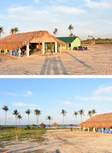 The newly-opened Humalik Beach Resort features air-conditioned rooms and a function hall, and offers tent rentals and island tour packages to guests.