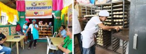 Sustainable Livelihood Program beneficiaries from Davao City who have graduated from the program's Training on Bread and Pastry Production takes pride in their thriving bakery business.