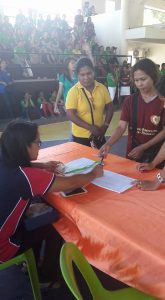 Department of Social Welfare and Development (DSWD) Field Office 6 staff conducting a pay-out for the Pantawid Pamilyang Pilipino Program beneficiaries who will be affected by the closure of Boracay. DSWD also temporarily suspended the Pantawid Pamilya conditionalities in consideration to their situation.