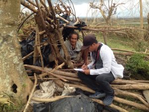 Members of the Municipal Action Team (MAT) of Baggao, Cagayan conduct their validation to determine the extent of the damages brought by Typhoon Ompong in the locality.