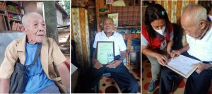 Tatay Alberto Santillan Paglinawan, a farmer, was one of the recipients of the 100,000-peso cash incentive under the Centenarian Act of 2016 being implemented by the Department of Social Welfare and Development. Aside from cash gift, Tatay Alberto received a Letter of Felicitation signed by President Rodrigo Roa Duterte