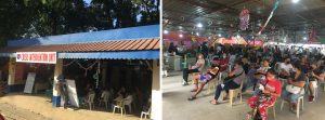 The Department of Social Welfare and Development improves its holding area for the payout of the Assistance to Individuals in Crisis Situation for better service and to accommodate more clients per day.