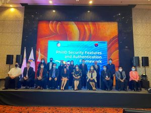 The Department of Social Welfare and Development frontline personnel participate in the conduct of Stakeholders’ Forum and Webinar for PhilSys ID Security Features and Authentication Framework held by the Philippine Statistics Authority on December 10.