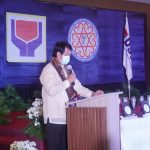 Department of Social Welfare and Development Secretary Rolando Joselito D. Bautista leads the awarding rights of DSWD Field Office VI to recognize exemplary employees and partners on February 10.