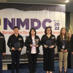 From left to right - DSWD Undersecretary Danilo G. Pamonag; World Vision National Director Rommel V. Fuerte; Former Dean of UP NCPAG Dr. Maria Fe V. Mendoza; Leonard Chesire Disability Philippines Foundation Incorporated Executive Director Hazel Joy D. Borja; Director Jam Karess Z. Banzon; and Secretary Rolando Joselito D. Bautista.