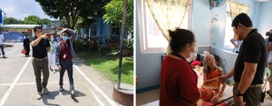 Secretary Erwin T. Tulfo checks the facilities and the situation of the residents inside the Jose Fabella Center and Golden Reception and Action Center for the Elderly and Other Special Cases.