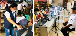 The Department of Social Welfare and Development and the Philippine Statistics Authority conduct co-location registration of Philippine Identification System (PhilSys-ID) for the beneficiaries of DSWD at the Central Office on September 19-23.