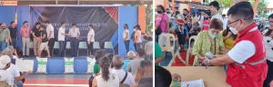 President Ferdinand Marcos, Jr. joins the Department of Social Welfare and Development in the special payout of the Assistance to Individuals in Crisis Situation program for the beneficiaries in Bacolod City on October 23.