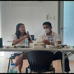 The team from the Department of Social Welfare and Development-Standards Bureau composed of (from left) Social Welfare Officer II Rasnaida B. Gara, Social Welfare Office IV Cielo Marie P. Marmol, Director Justine Batocabe interviews a social worker from a Social Welfare and Development Agency as part of the on site validation.
