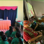 (Left photo) Pantawid Pamilyang Pilipino Program (4Ps) Municipal Link Gemma Gulanguyan led the conduct of capacity building activities with the community members and 4Ps women beneficiaries to raise awareness on gender and development, and pertinent laws on violence against women and children. Right photo shows the staff from the Department of Social Welfare and Development (DSWD) in a discussion with the Kasfallah Indigenous Peoples' leaders.