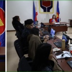 Department of Social Welfare and Development (DSWD) Undersecretary Vilma Cabrera, as the Philippine Senior Officials Meeting on Social Welfare and Development (SOMSWD) Leader, chairs the ASEAN Inter-Sectoral Consultation to enhance the Regional Guidance on Strengthening the Role of Social Work and the wider Social Service Workforce in Health and the Justice System via online platform.