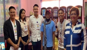 Alvin Baguio (center) during the processing and discussion of the Balik Probinsya Bagong Pag-Asa program’s requirements and interventions.
