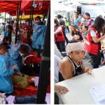 Disaster Response and Management Group Undersecretary Diana Rose Cajipe leads the delegation of the Department of Social Welfare and Development (DSWD) during the conduct of the Second Quarter National Simultaneous Earthquake Drill (NSED) in Mandaluyong City on Thursday (June 8)