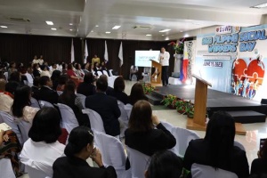 Department of Social Welfare and Development Secretary Rex T. Gatchalian graces the celebration of 2023 Filipino Social Workers’ Day celebration on Monday, June 19, at the SWADCAP Compound in Brgy. Fort Bonifacio, Taguig City.