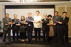 Department of Social Welfare and Development Secretary Rex Gatchalian (center) is one with the member-states of the Association of Southeast Asian Nations (ASEAN) in advancing the protection and promotion of child rights.