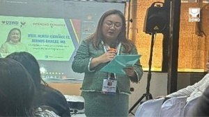 DSWD Undersecretary for Standards and Capacity Building Group Denise Florence Bragas joined Standards Bureau (SB) Director Megan Therese Manahan; Division Chiefs Anna Maria Alexa Ledesma, Charito Esteban, and Priscila Nitafan with the other staff of the SB during the 1st retooling training last December 11-15, 2023 at the Great Eastern Hotel in Quezon City.