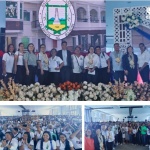 Some 2,000 exiting beneficiaries of the Department of Social Welfare and Development's (DSWD) Pantawid Pamilyang Pilipino Program (4Ps) from Pandi, Bulacan participate in the ‘Pugay Tagumpay’ ceremonial exit held at the Aman Royale, Bagong Barrio in Pandi, Bulacan on Monday (June 24).