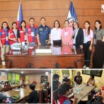 DSWD personnel hold focus group discussion with former members of the New Peoples Army (NPA) operating in Leyte and Samar provinces.