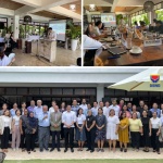 Department of Social Welfare and Development (DSWD) Secretary Rex Gatchalian discusses the scale-up plan of the agency for the Walang Gutom 2027: Food Stamp Program on the first day of the familiarization visit for Asian Development Bank (ADB) Board of Directors and country office representatives in General Luna, Surigao Del Norte on Monday (July 29).